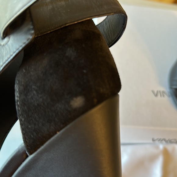 Great condition-maybe worn twice-Vince Kara cut out wedges - Picture 3 of 10